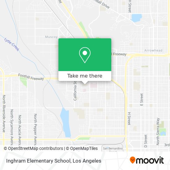 Mapa de Inghram Elementary School