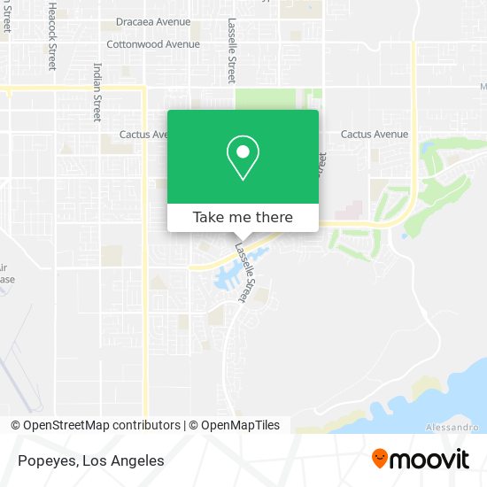 Popeyes map