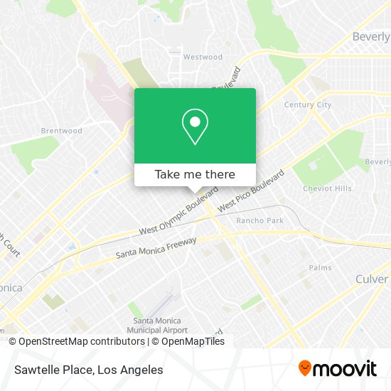 Sawtelle Place map