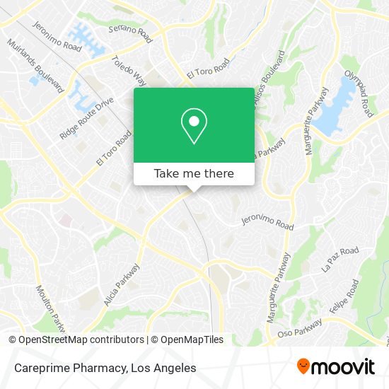 Mapa de Careprime Pharmacy