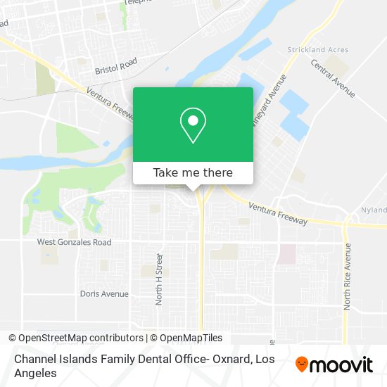 Mapa de Channel Islands Family Dental Office- Oxnard