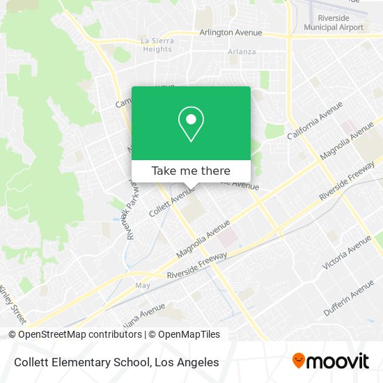 Collett Elementary School map