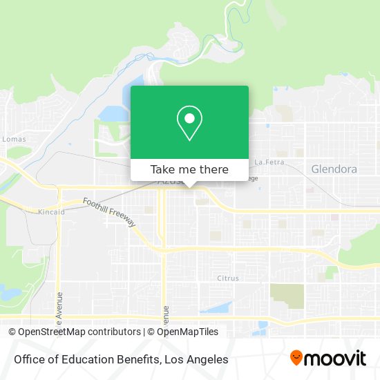 Office of Education Benefits map