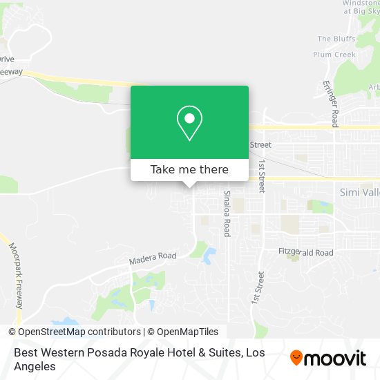 Mapa de Best Western Posada Royale Hotel & Suites