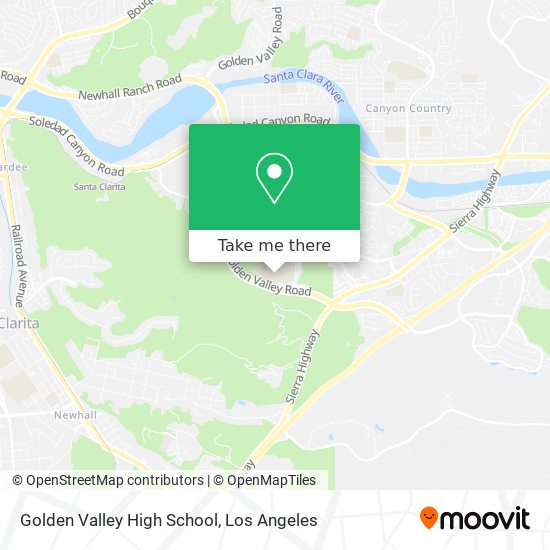 Mapa de Golden Valley High School