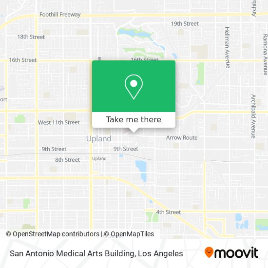 San Antonio Medical Arts Building map