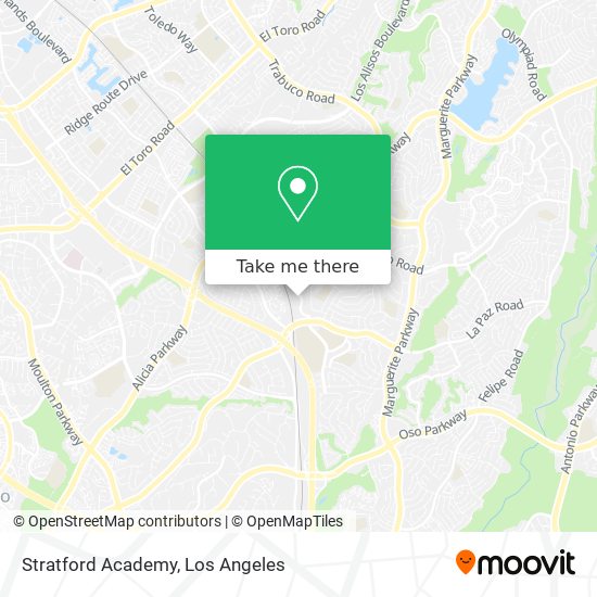 Stratford Academy map