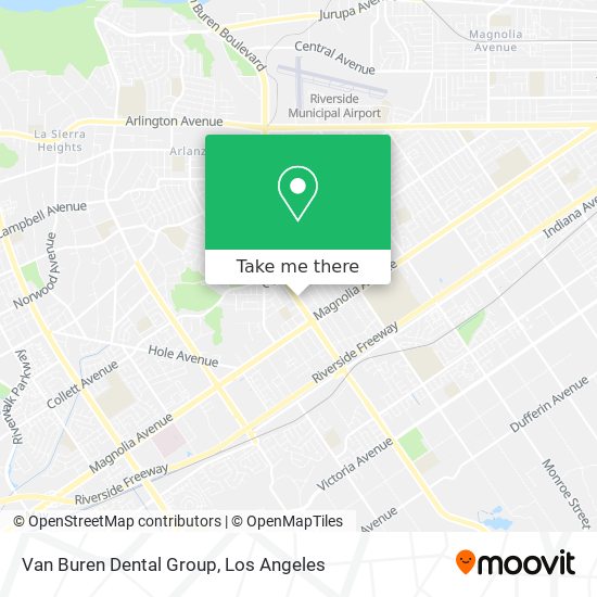 Van Buren Dental Group map