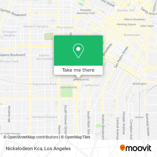 Mapa de Nickelodeon Kca
