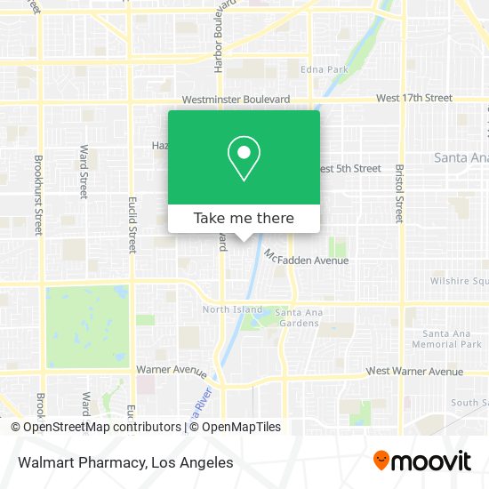 Mapa de Walmart Pharmacy