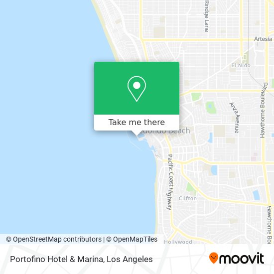 Mapa de Portofino Hotel & Marina