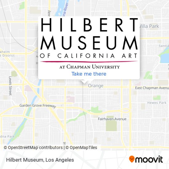 Hilbert Museum map