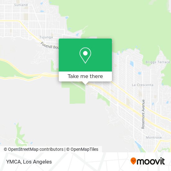 YMCA map