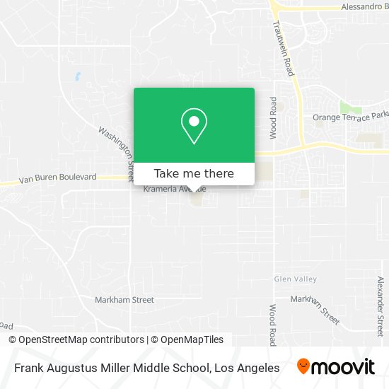 Mapa de Frank Augustus Miller Middle School