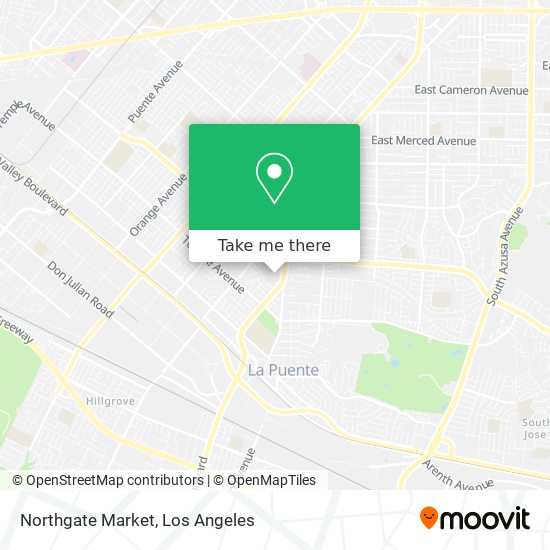 Mapa de Northgate Market