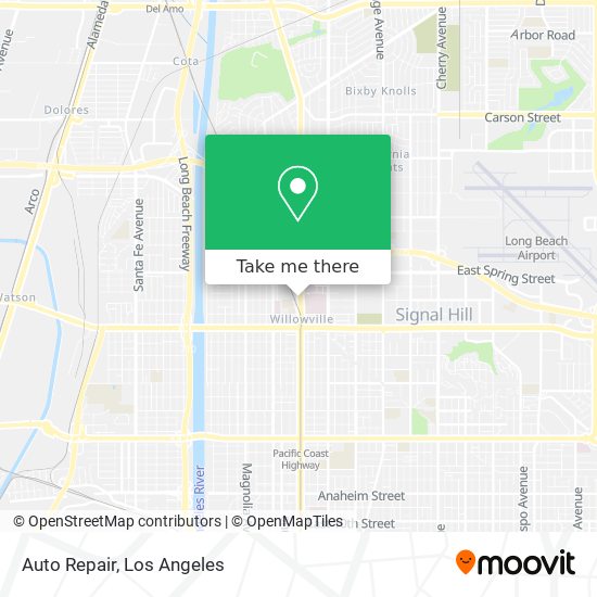 Auto Repair map