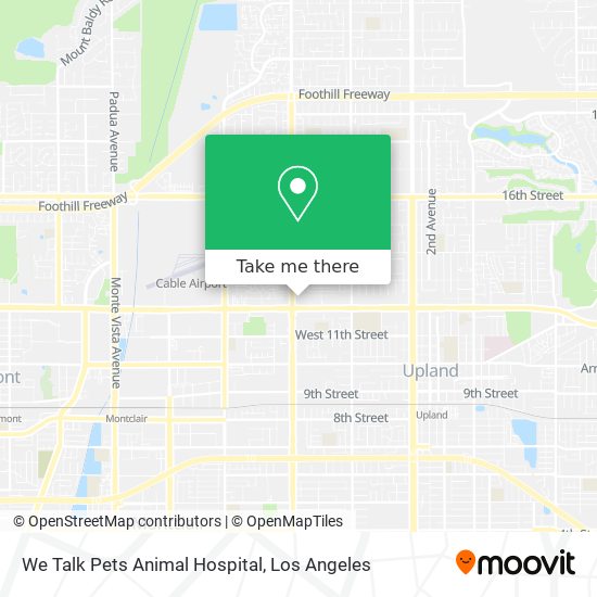 We Talk Pets Animal Hospital map