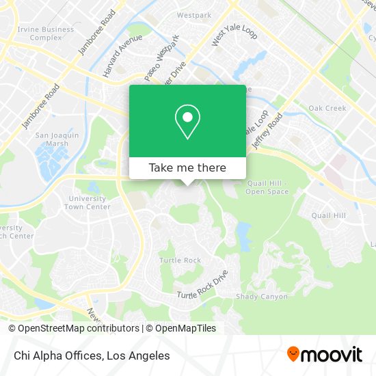 Chi Alpha Offices map