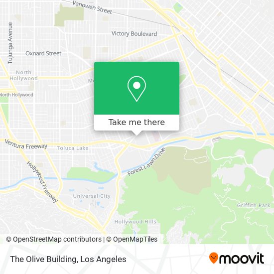 The Olive Building map