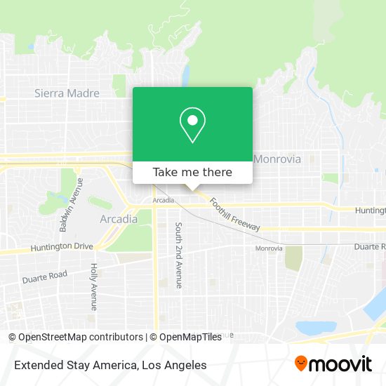 Mapa de Extended Stay America