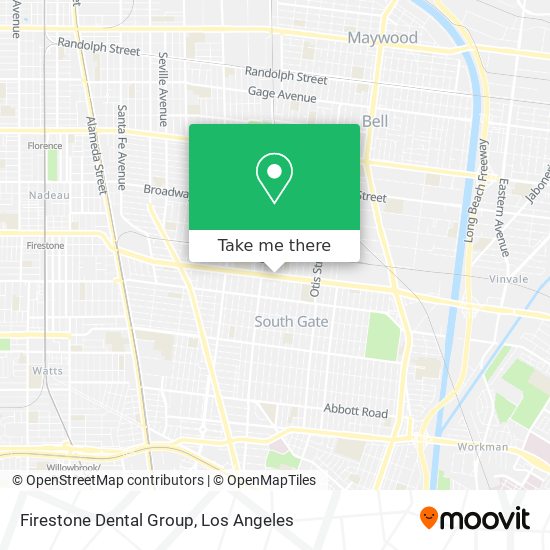 Firestone Dental Group map