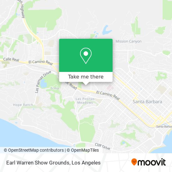 Mapa de Earl Warren Show Grounds