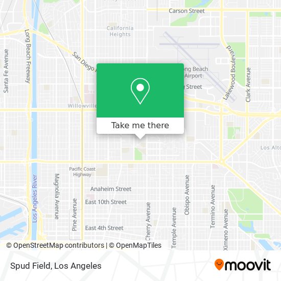 Spud Field map