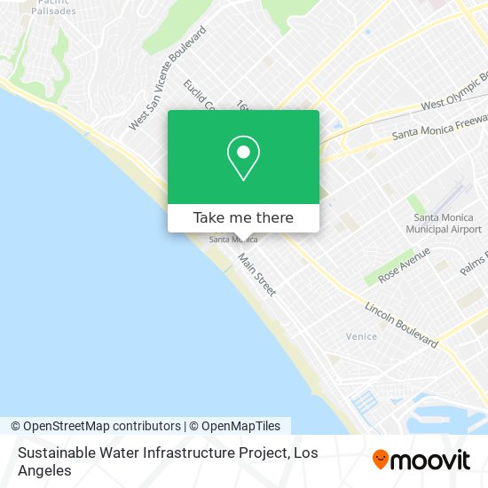 Mapa de Sustainable Water Infrastructure Project