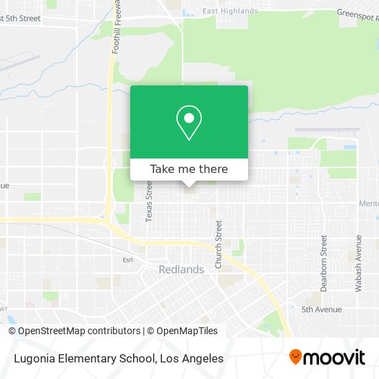 Lugonia Elementary School map