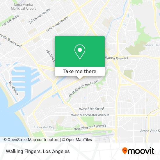 Walking Fingers map