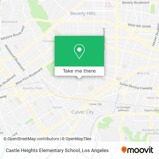 Mapa de Castle Heights Elementary School