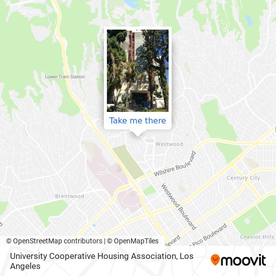 University Cooperative Housing Association map