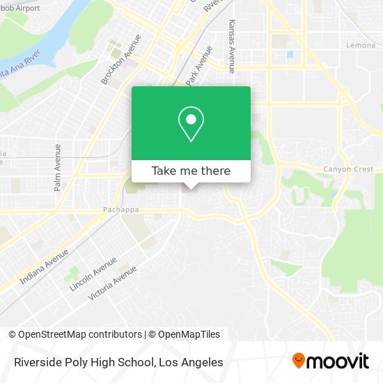 Riverside Poly High School map