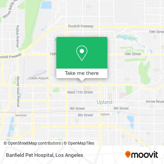 Mapa de Banfield Pet Hospital