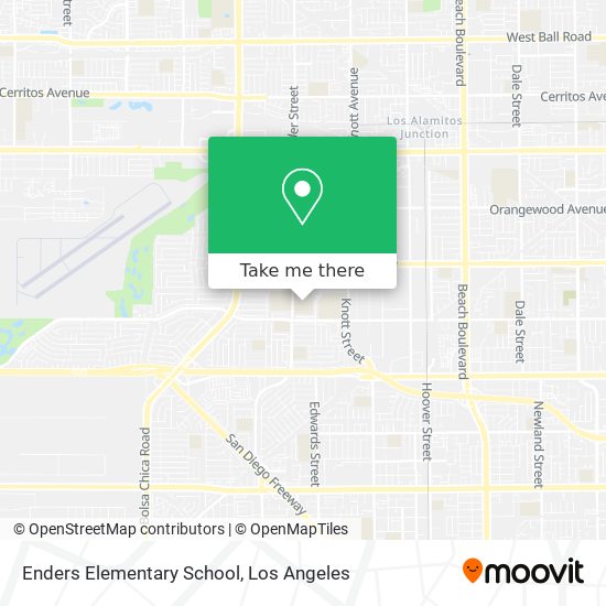 Enders Elementary School map