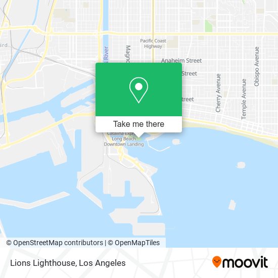 Lions Lighthouse map