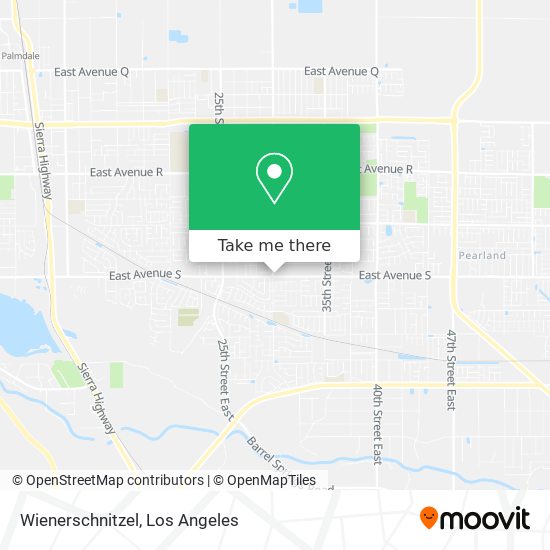 Mapa de Wienerschnitzel