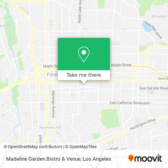 Madeline Garden Bistro & Venue map