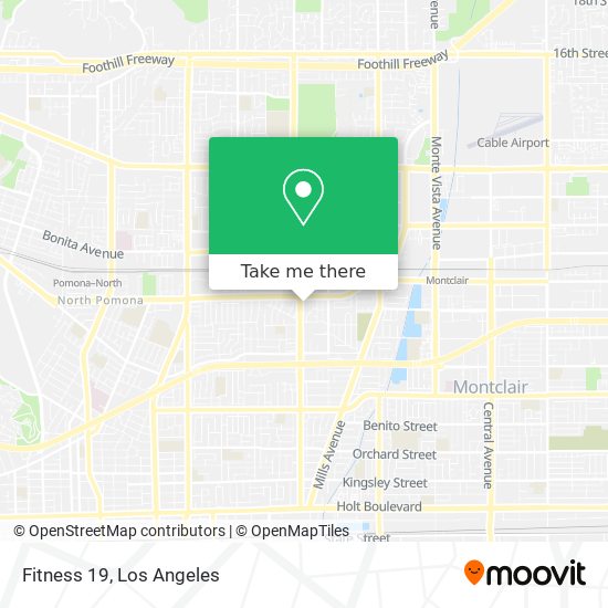 Fitness 19 map