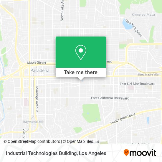 Industrial Technologies Building map