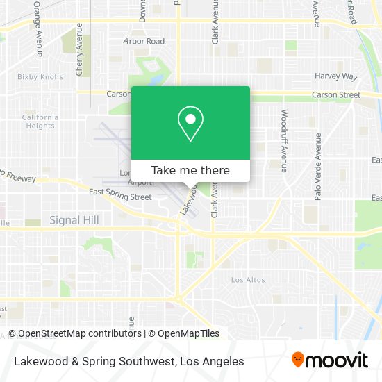 Mapa de Lakewood & Spring Southwest