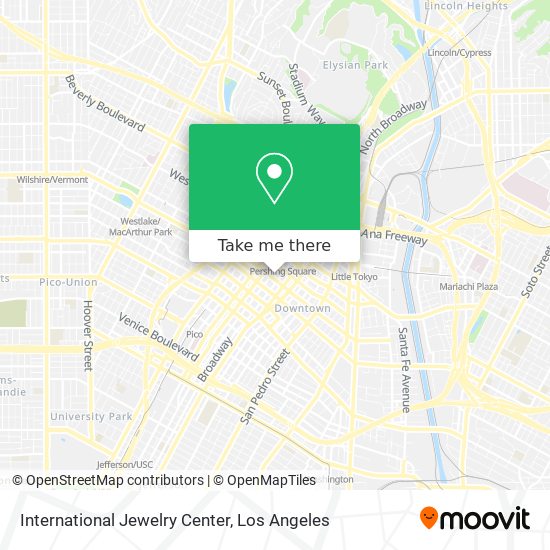 Mapa de International Jewelry Center