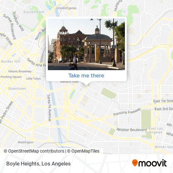 Boyle Heights map