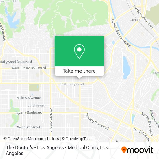 The Doctor's - Los Angeles - Medical Clinic map