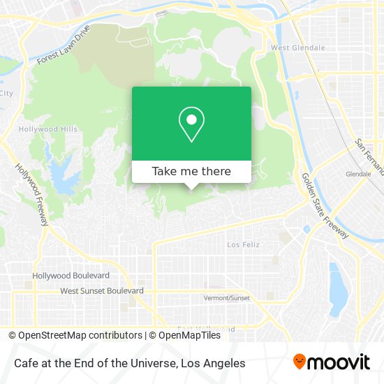 Mapa de Cafe at the End of the Universe