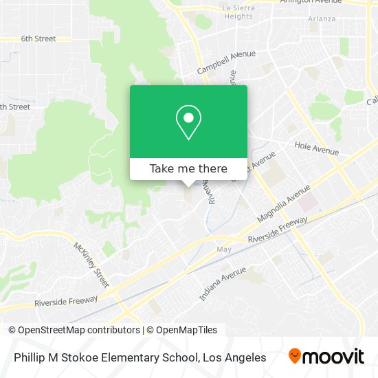 Phillip M Stokoe Elementary School map