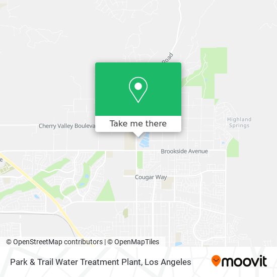Park & Trail Water Treatment Plant map