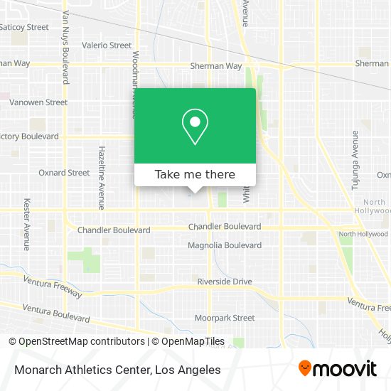 Mapa de Monarch Athletics Center