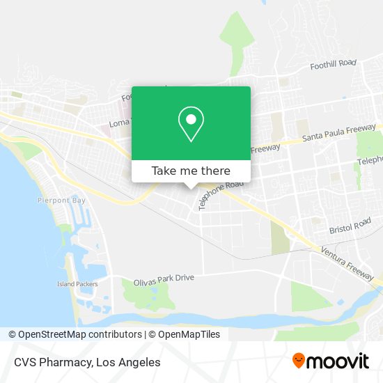 CVS Pharmacy map