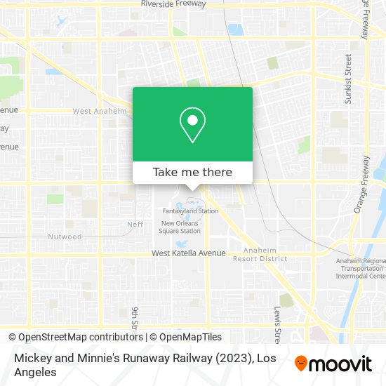 Mapa de Mickey and Minnie's Runaway Railway (2023)